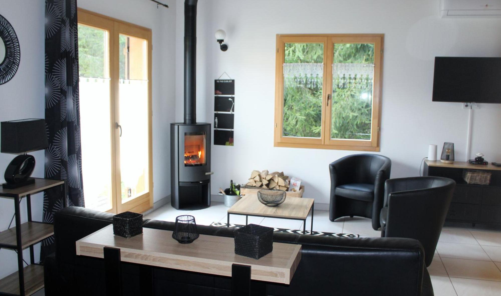 Chalet De Charme Le Contemporain Ney Esterno foto