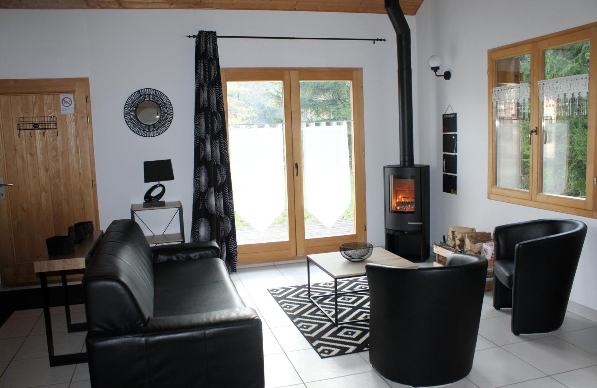Chalet De Charme Le Contemporain Ney Esterno foto
