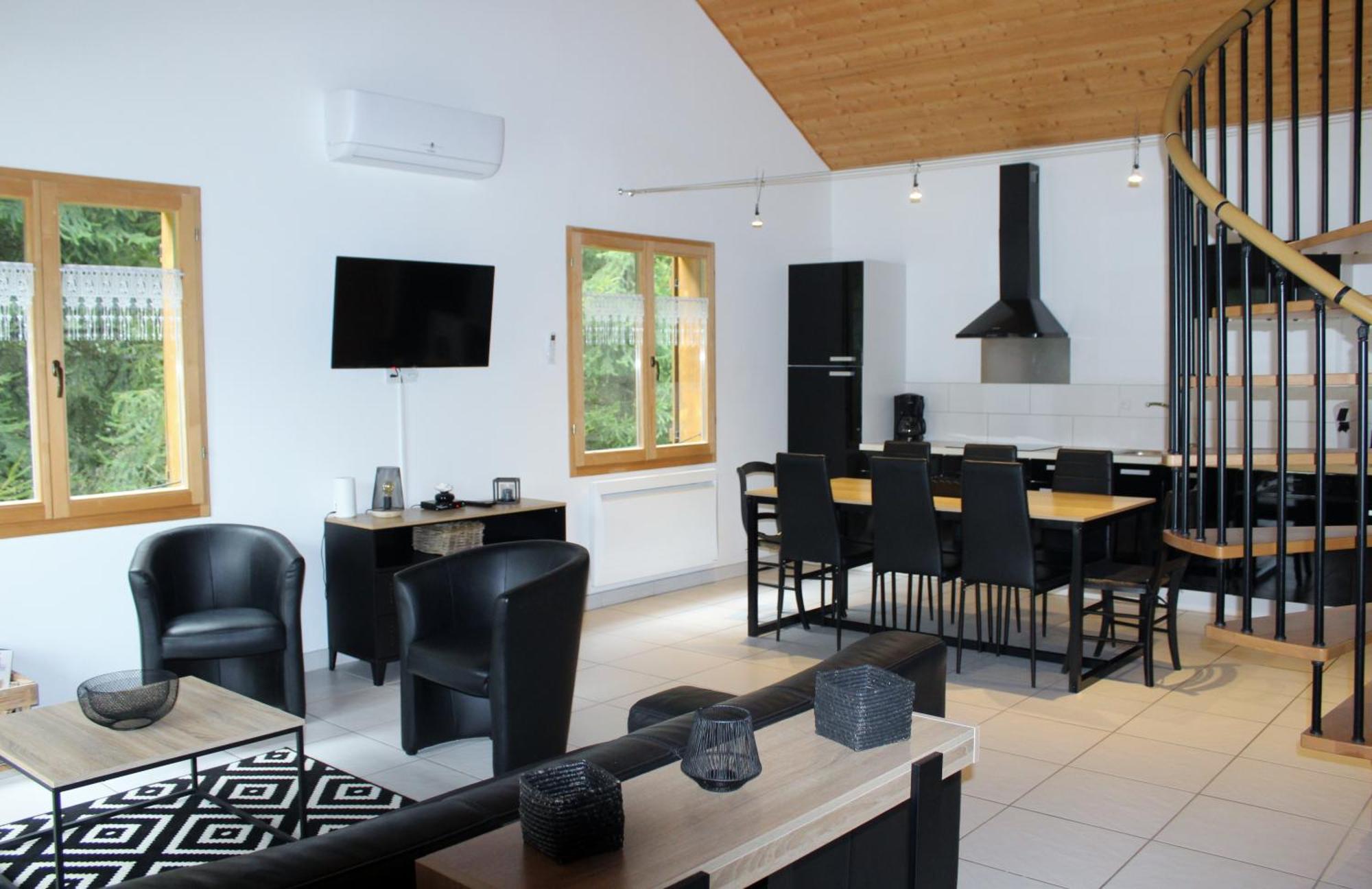 Chalet De Charme Le Contemporain Ney Esterno foto