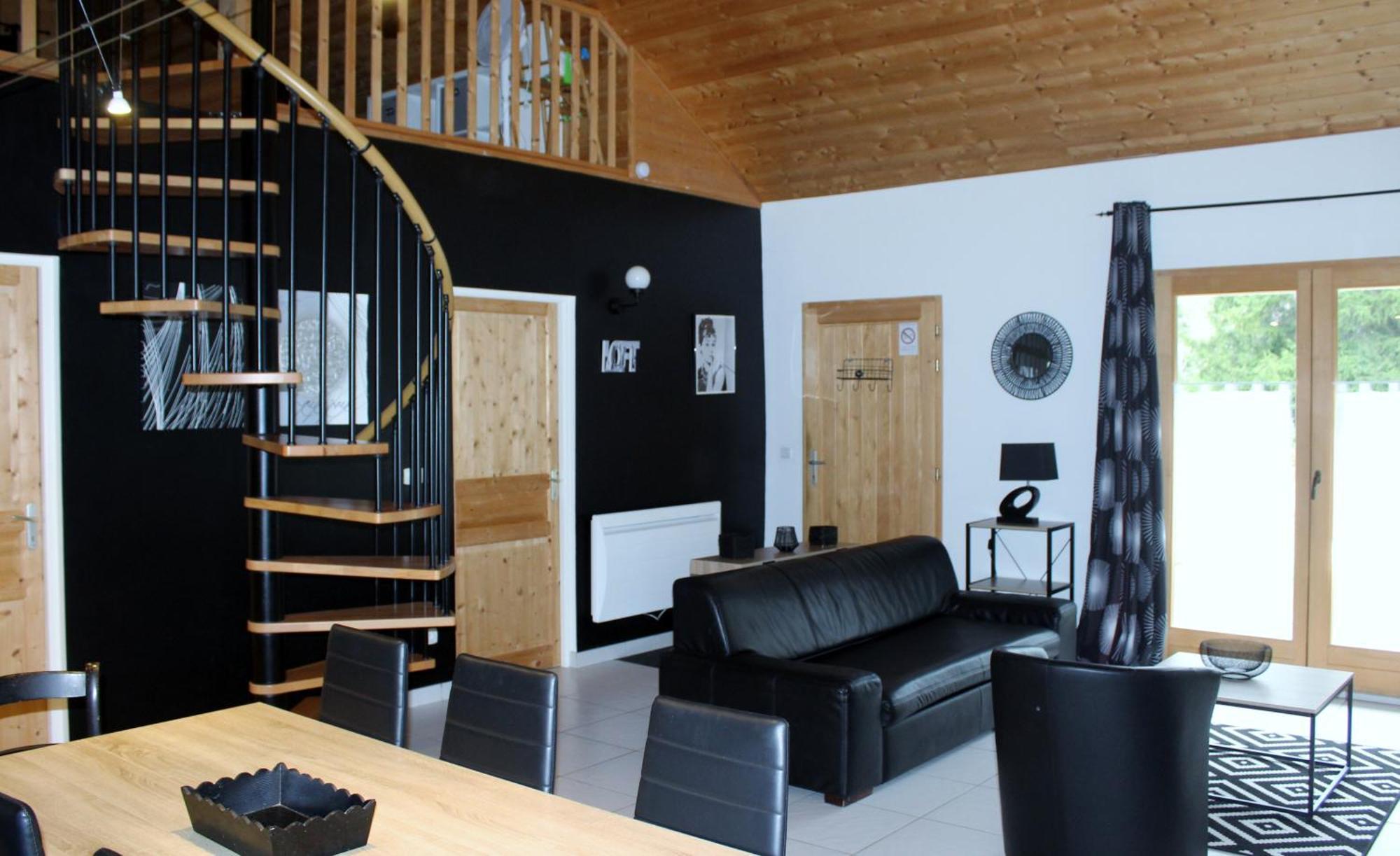 Chalet De Charme Le Contemporain Ney Esterno foto