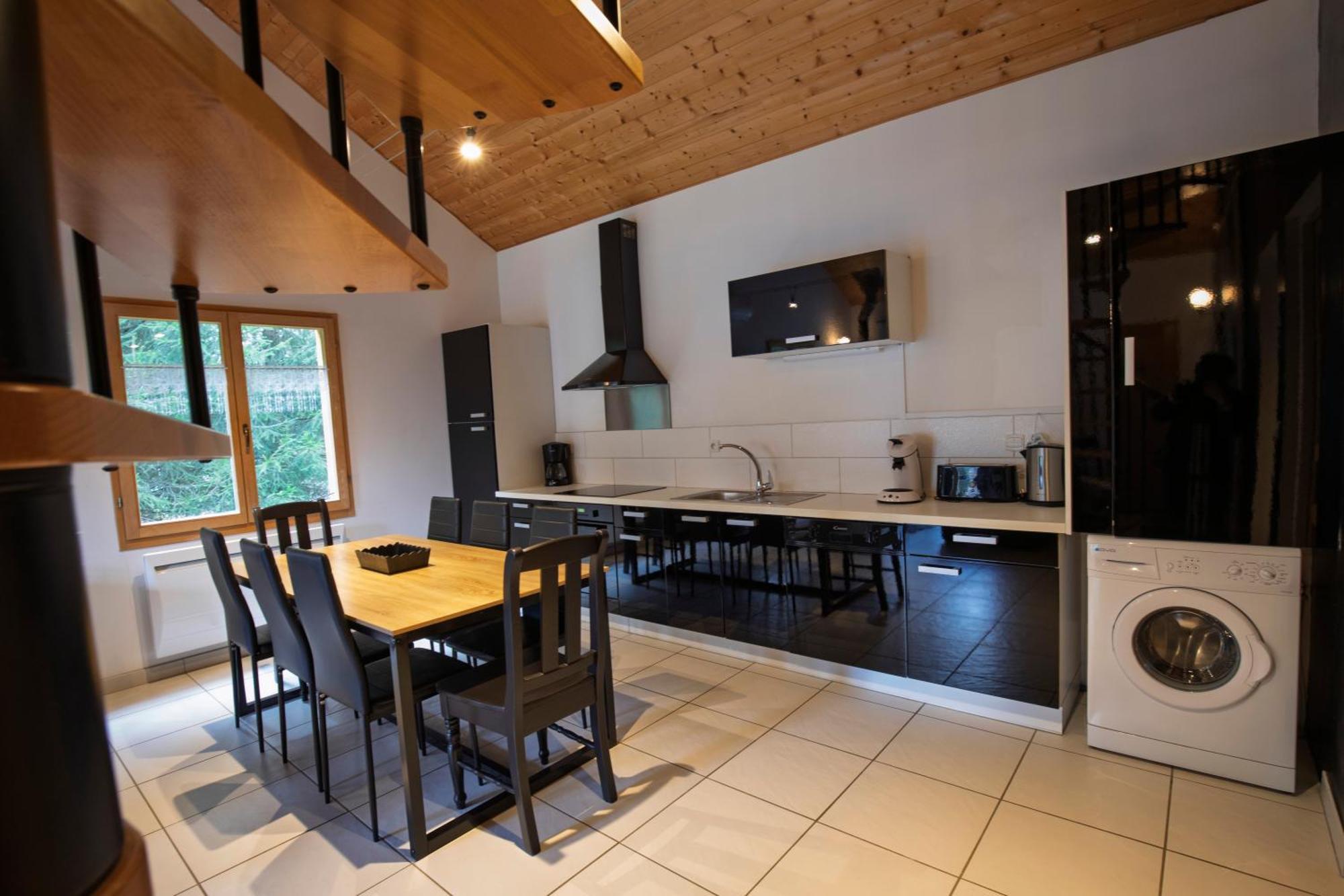 Chalet De Charme Le Contemporain Ney Esterno foto