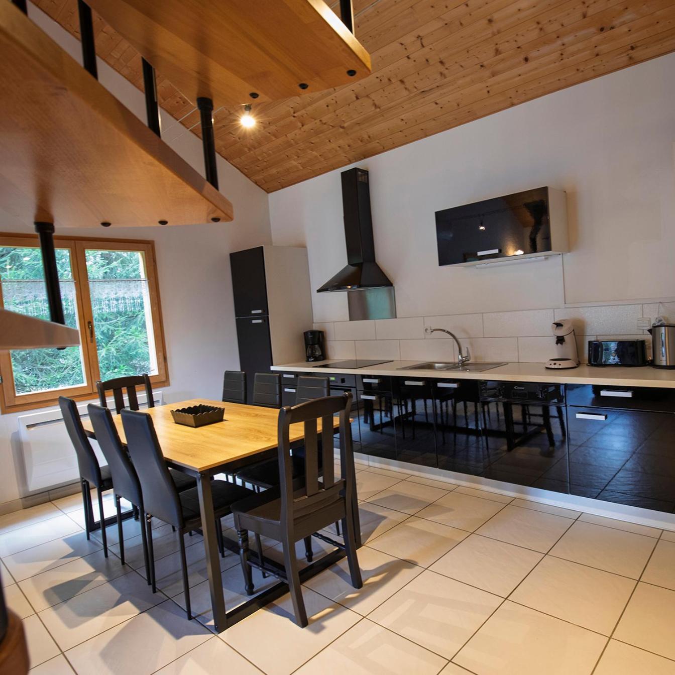 Chalet De Charme Le Contemporain Ney Esterno foto